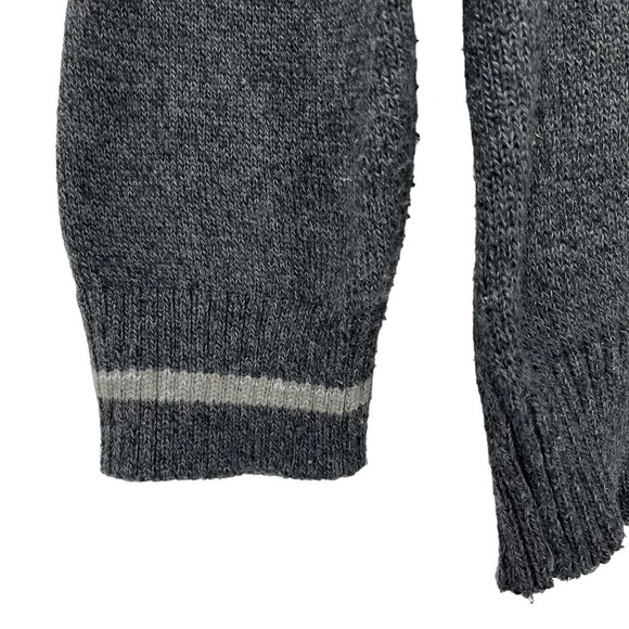 Vintage Sweater Pronti Argyle Gray High Neck‎ 1/4 Zip Men’s 3X - Picture 8 of 10